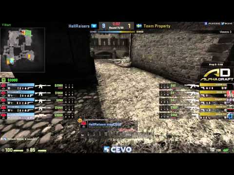 HellRaisers vs Team Property Game 1 (CEVO-P CS:GO Season 8) - Helium, Metuz, & Launders