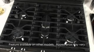 GE Profile 30" Free-Standing Gas Convection Range Stainless Steel PGB930SEJSS Picture