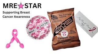 MRE Star's Pink Spoon: Supporting a Cause While Prepping?