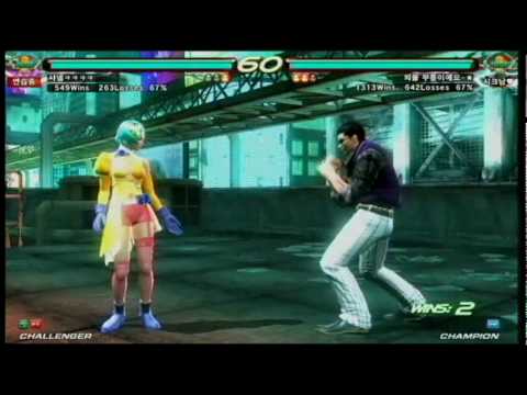 Tekken6BR Knee(Steve)vs Chanel(Alisa)3.mkv