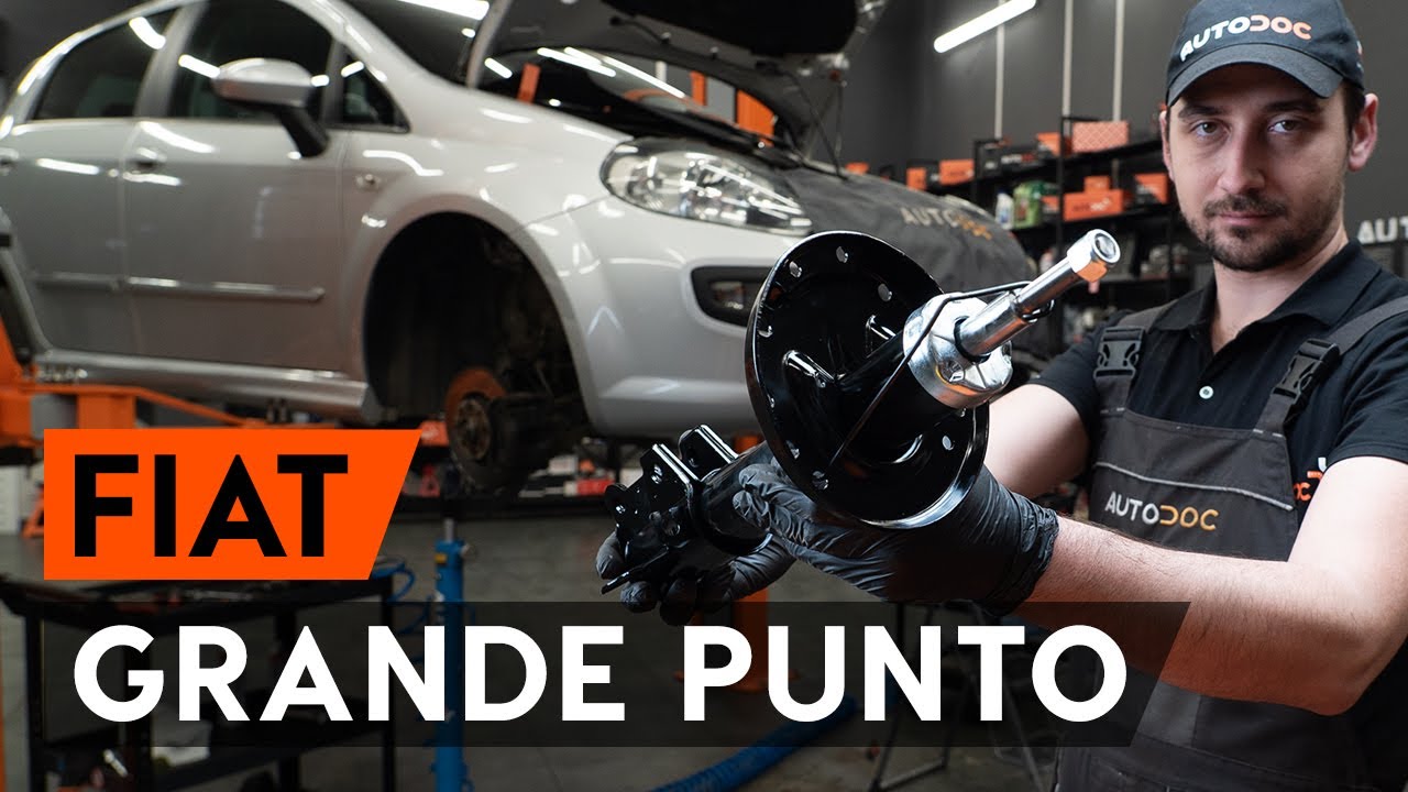 Kuidas vahetada Fiat Punto 199 esi-vedruamort – õpetus