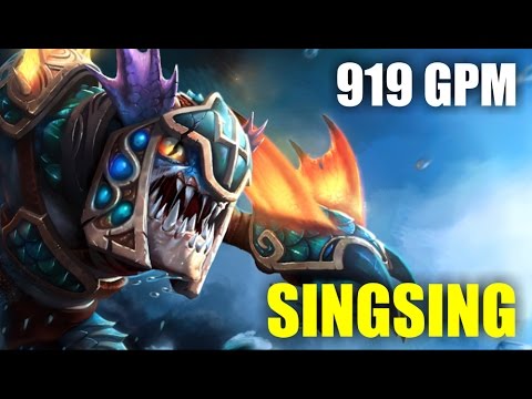 Slark Singsing 919 GPM - Epic Gameplay | Dota 2