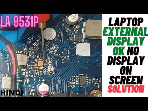 Dell 15 Laptop Power On But No display in Hindi PLTRST signal missing Laptop Repair Course Laptex