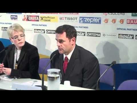 Scott Gordon Discusses Overtime Win vs. Kazakhstan - 2012 IIHF Ice Hockey World Championship