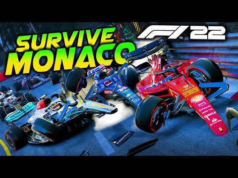 SURVIVE MONACO - F1 22 Extreme Hardcore Damage Game Mod
