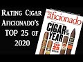 EP118 - RATING CIGAR AFICIONADO&#39;S TOP 25 OF 2020