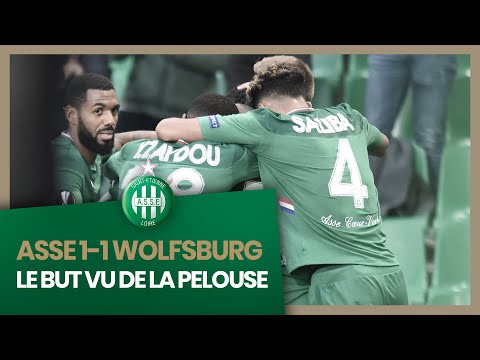 ASSE 1-1 Wolfsburg : le but vu de la pelouse