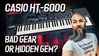 Video thumbnail for CASIO HT-6000 - Casio's Best Analog Filter Hybrid Synth (Scum Night) by Vulture Culture