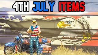 Gta 5 Independence Day Items - 4th July Limited time Items Gta online
