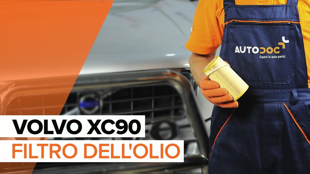 Come cambiare olio motore e filtro su Volvo XC90 1 - Guida alla sostituzione