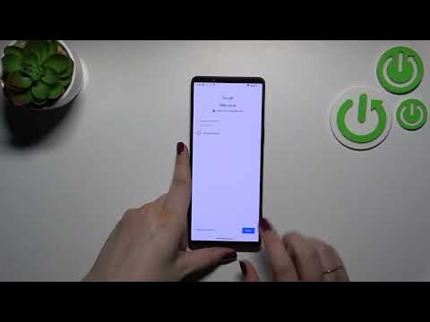 How to Add / Remove Google Account on Sony Xperia 1 V