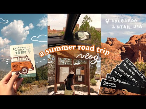 USA Road Trip 🚗 visiting national parks in Colorado & Utah