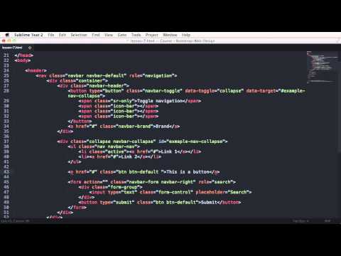 Bootstrap 3 for Web Design   4 3  The Navbar