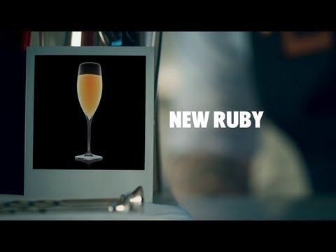 NEW RUBY DRINK RECIPE - HOW TO MIX