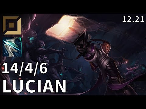 Lucian ADC vs Kai'Sa - Ranked Grandmaster - Patch KR 12.21