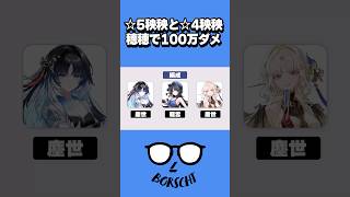 100万ダメージ(接待あり)を叩き出す 秧秧・穂穂編成の感想 #shorts