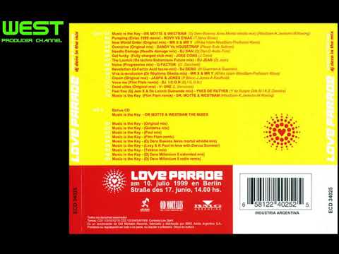 Love Parade - Music Is The Key Dj Dero In The Mix CD 1