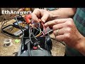 How To Wire a 3/4HP Leeson Electric Motor With a Switch! EthAnswers