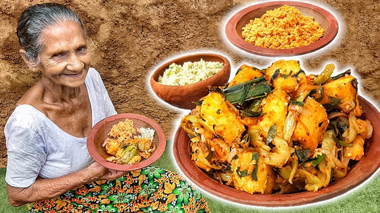 Devilled Cassava - Manioc Devilled