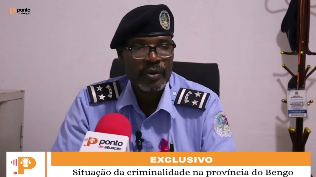COMO ESTÁ A CRIMINALIDADE NA PROVÍNCIA DO BENGO?