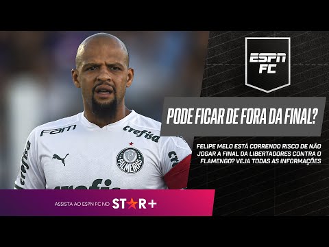 FELIPE MELO PODE SER IMPEDIDO DE JOGAR A FINAL DA LIBERTADORES ENTRE FLAMENGO E PALMEIRAS? ENTENDA!!