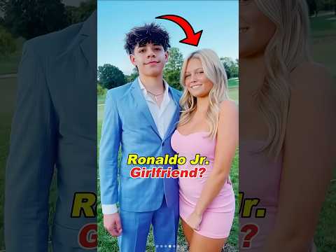 Ronaldo Jr Have Crush on Suarez’s Daughter!😳💬#ronaldo #ronaldojr #delinasuarez #football #cr7jr