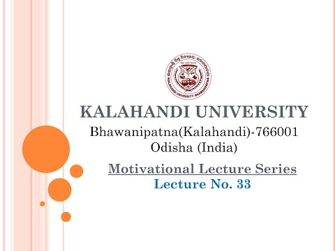 Motivational Lecture No. 33