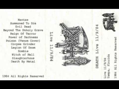 Death- Poison (Venom Cover) (Live 11/9/1984)