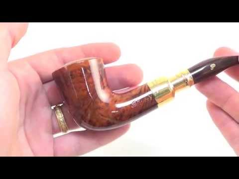 New Peterson Limited Edition Zulu Style Pipe W Full Gold Or Silver Spigot From PIPELIST.COM