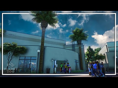 🌴 Miami zoo | Ep6 Vivarium des Roussettes d'Egypte | Planet Zoo speed build