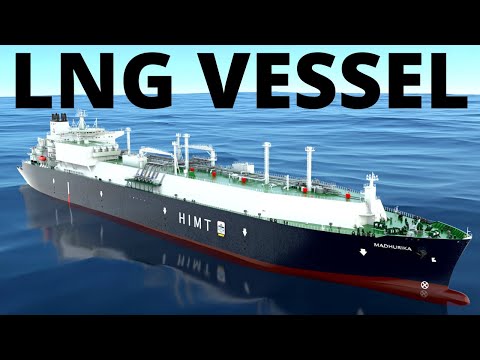 LNG Ship 3D Animated Explanation | Ship Terminology | Virtual Tour of a LNG Carrier
