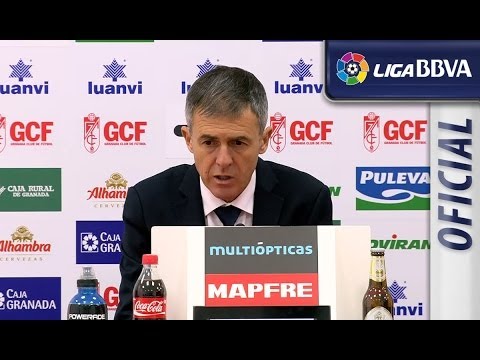 Rueda de Prensa de Alcaraz tras el Granada CF (2-0) Villarreal CF - HD