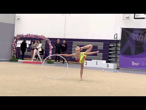 2023 Silicon Valley Cup - Minachka - Level 6 - Hoop Routine