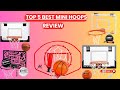 Top 5 Best Mini Hoops 2025 Indoor Basketball Hoop Review Buying Guide