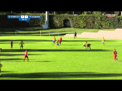 6ème journée : FC Stade-LS-Ouchy II - FC Ecublens / Saison 2013-2014