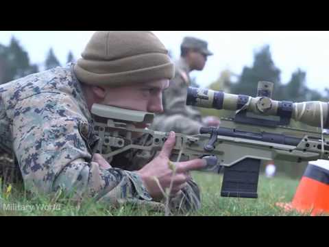US Marine Corps Sniper Training