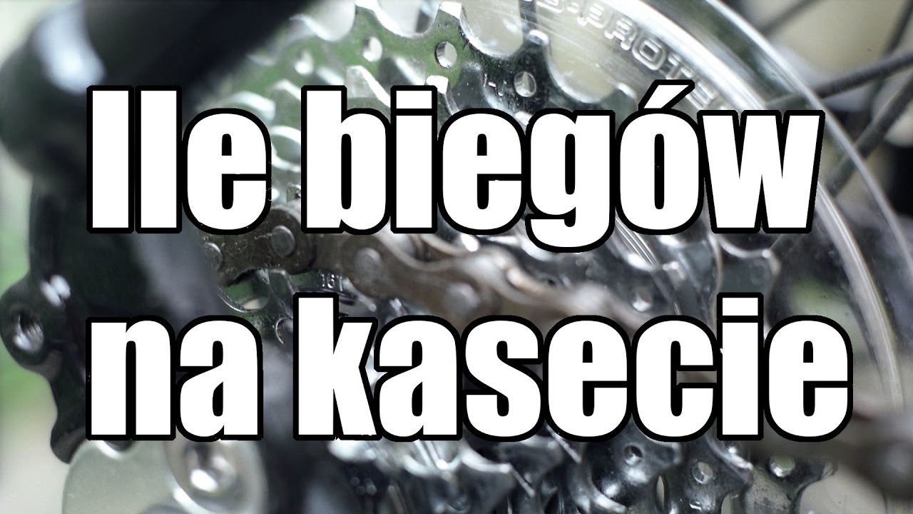 Ile biegów na kasecie w rowerze i czy więcej znaczy lepiej