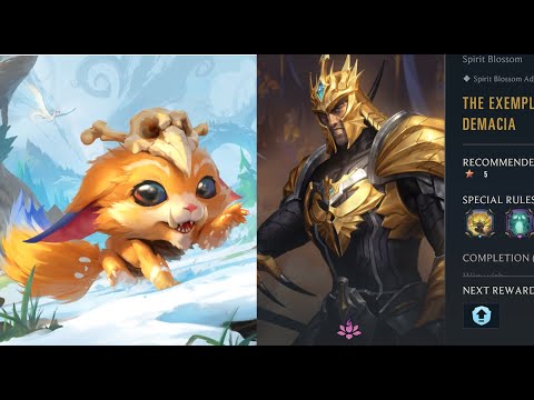 Gnar 3 ★ versus Jarvan 5 ★ [Spirit Blossom Event]