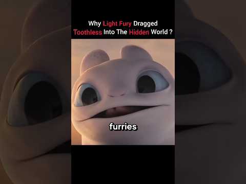 Light Fury’s Secret Plan in how to train your dragon ? #shorts