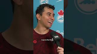 Canadian swimmer Javier Acevedo's new work-life balance