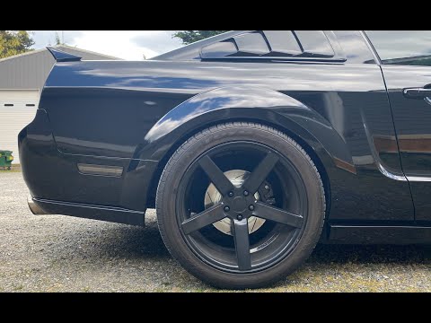 How to replace REAR Brake Pads and Rotors on your Mustang GT (05-09)