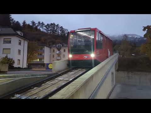 Sierre '23: The Arrival of the Crans-Montana Funicular
