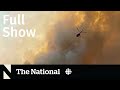 CBC News: The National | Thousands flee Jasper National Park wildfires