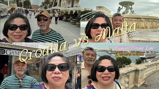 Where Every Street Tells a Story Split & Valletta Cruise Vlog 🇭🇷🇲🇹 | Croatia & Malta Port Days