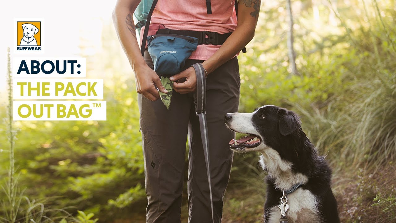 Ruffwear Pack Out Bag, L, Basalt Gray