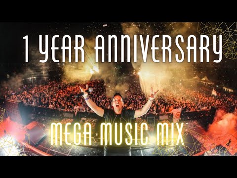 1 YEAR ANNIVERSARY MEGA MUSIC MIX BY DJ BURGI