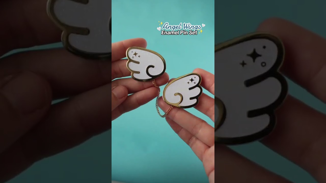 Angel Wings Pin Set Reveal ✨