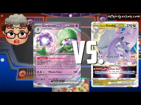 Can Gardevoir ex Break Down the Defense of Hisuian Goodra VSTAR? -  (Pokemon TCG Live Match)
