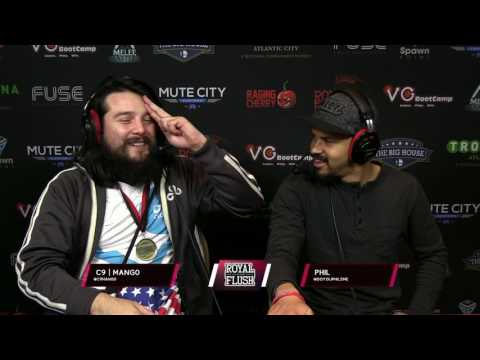Royal Flush 2017 - Phil Interviews Mango