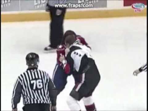 Matt Carkner vs Riley Emmerson